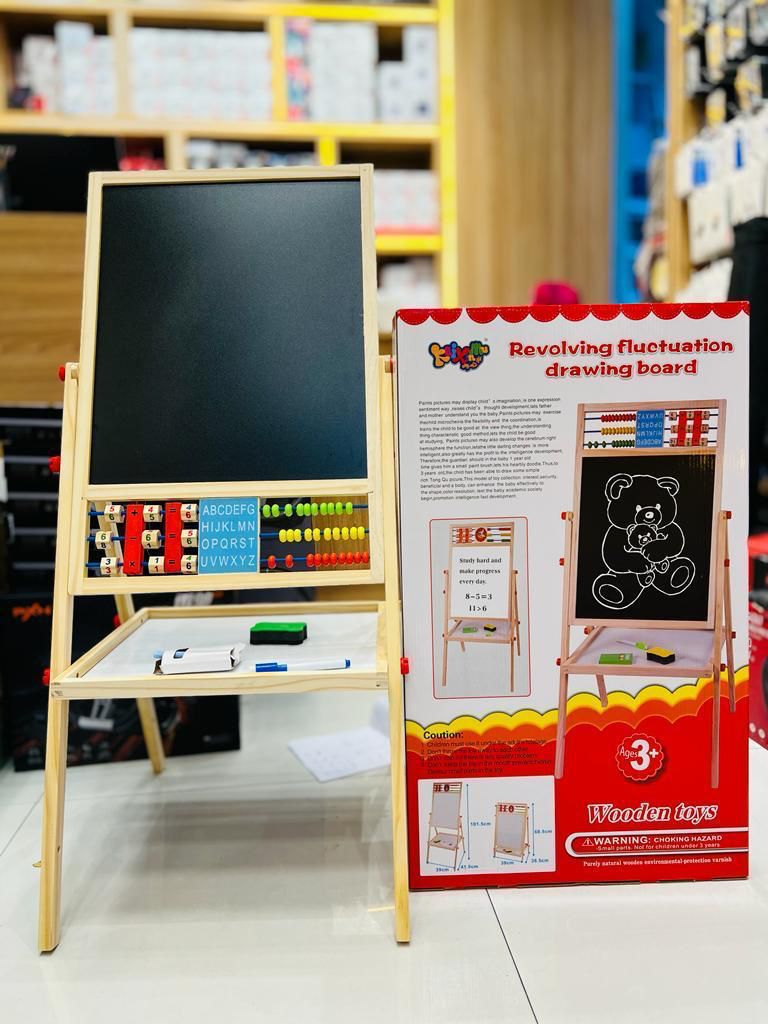 Revolving Fluctuation Black Board and Magnetic Drawing Board
