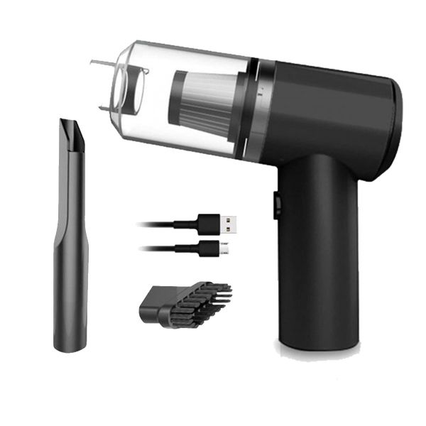 2 IN 1 VACUUM CLEANER, Mini Handheld Vacuum Cordless, Keyboard Vacuum Cleaner, Eraser Crunbs, Paper Scrap, Bread Crumbs, Car Device, Pet House