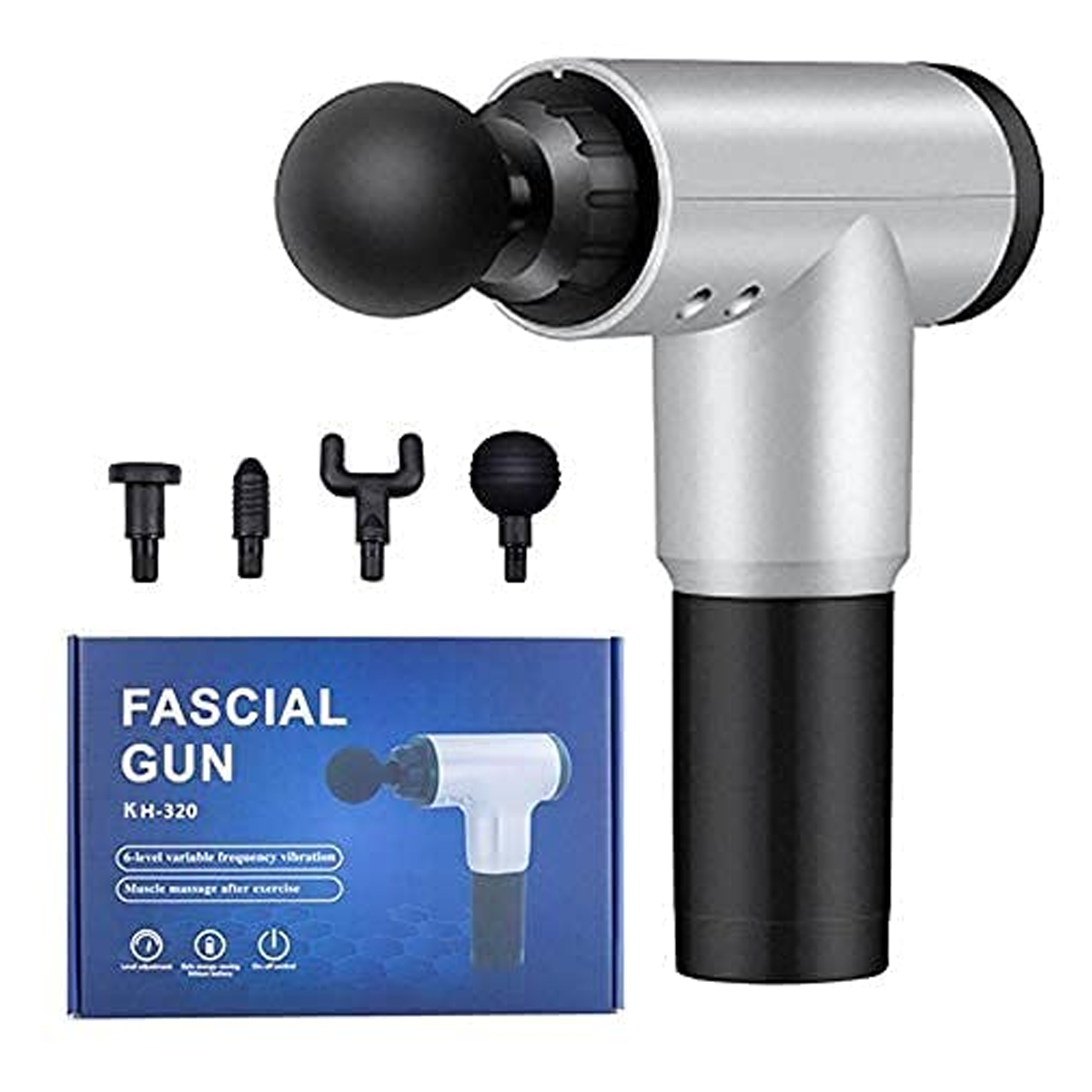 Portable Electric Fascial Gun KH-320 Massage Tool For Pain Relief
