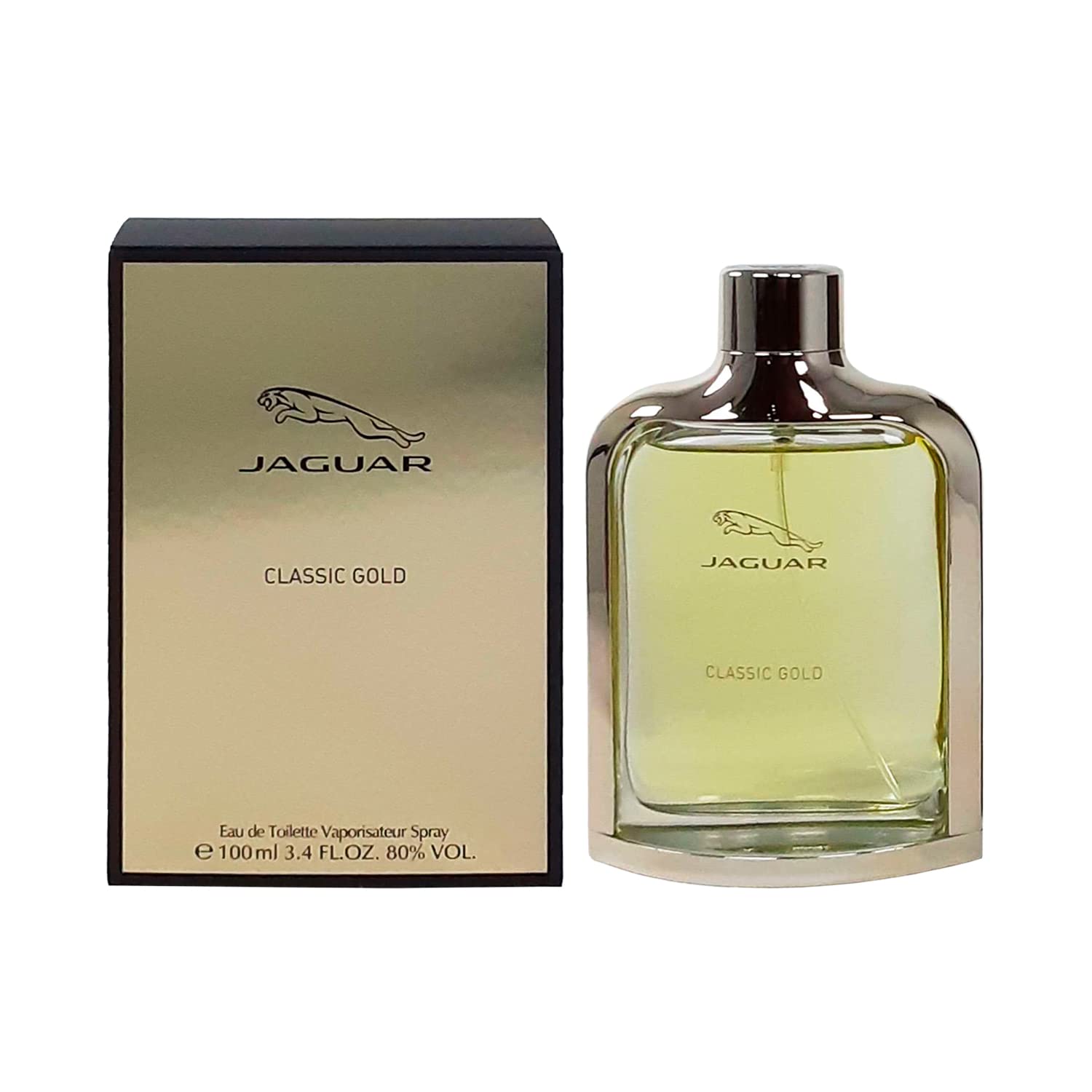 Jaguar Classic Gold For Men Edt 100ml – Hisouq