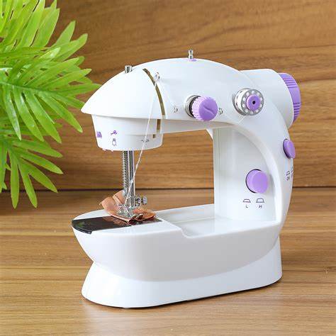 Mini Sewing Machine SM-202A - Electric Portable Household Sewing Machine for Beginners